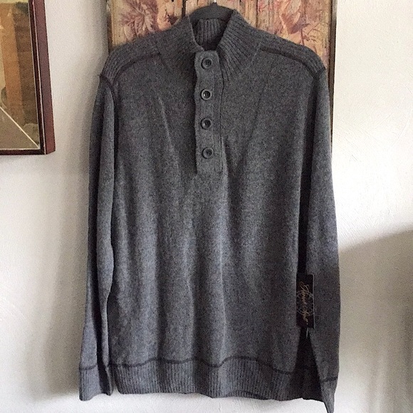 NWT GARRETT SCOTT NORDSTROM STR WOOL SWEATER TOP L